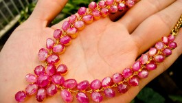 Natural Ruby ทับทิมพม่า กิมบ่เซี่ยงทั้งเส้น พร้อมใบ Certificate ราคา xx,xxx บาท